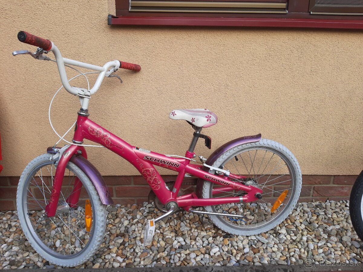 detský dievčenský bicykel