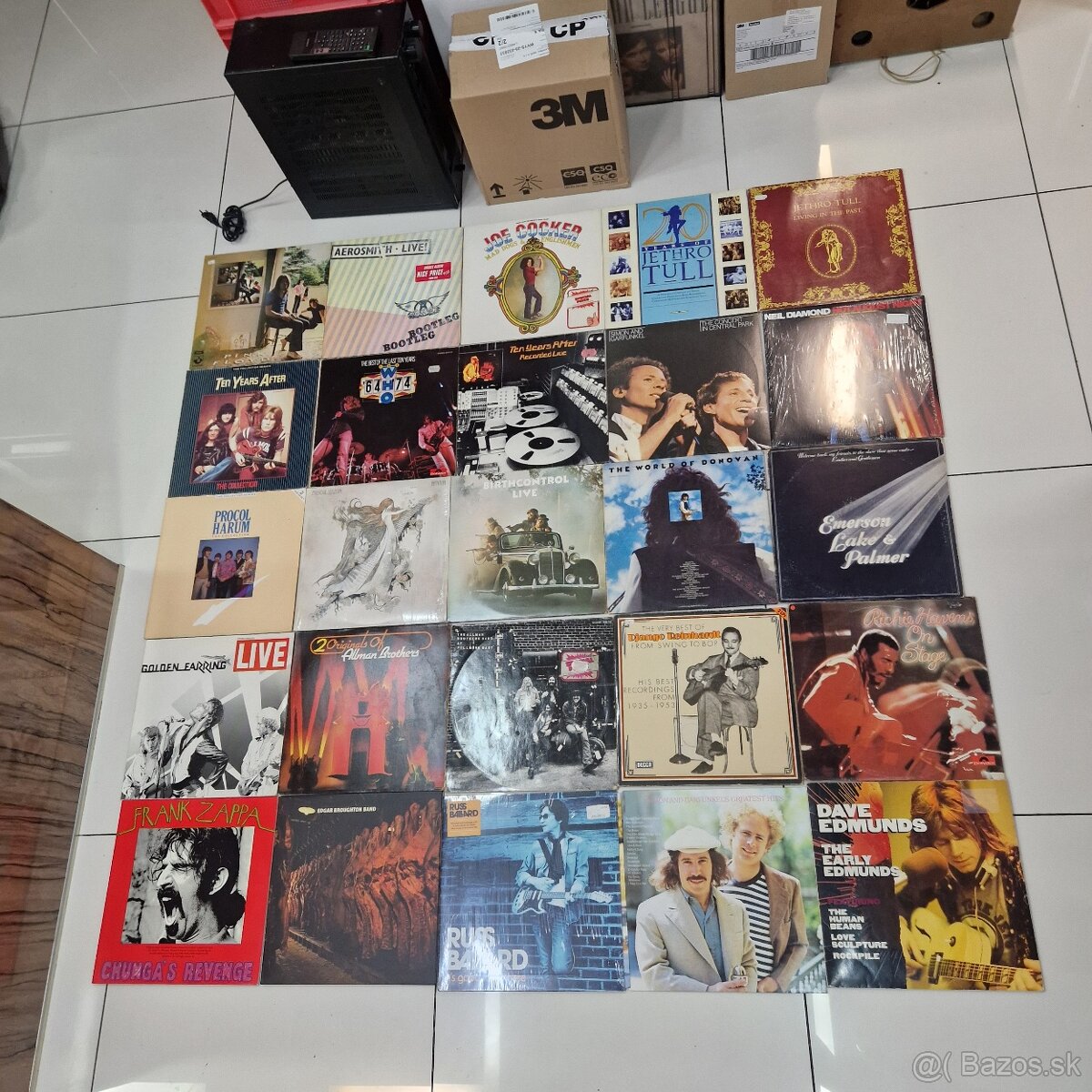 LP-čky...PINK FLOYD,AEROSMITH,JOE COCKER,JETHRO TULL...