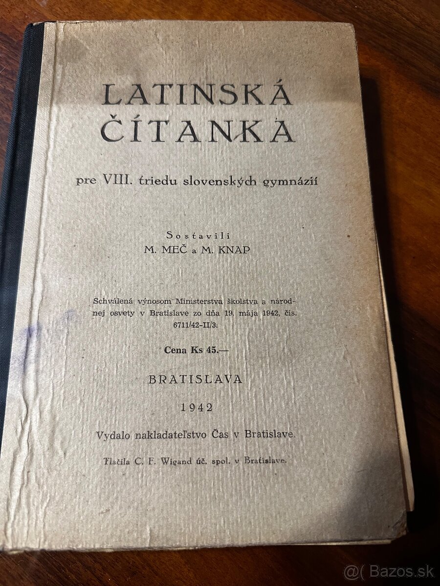 Latinská čítanka