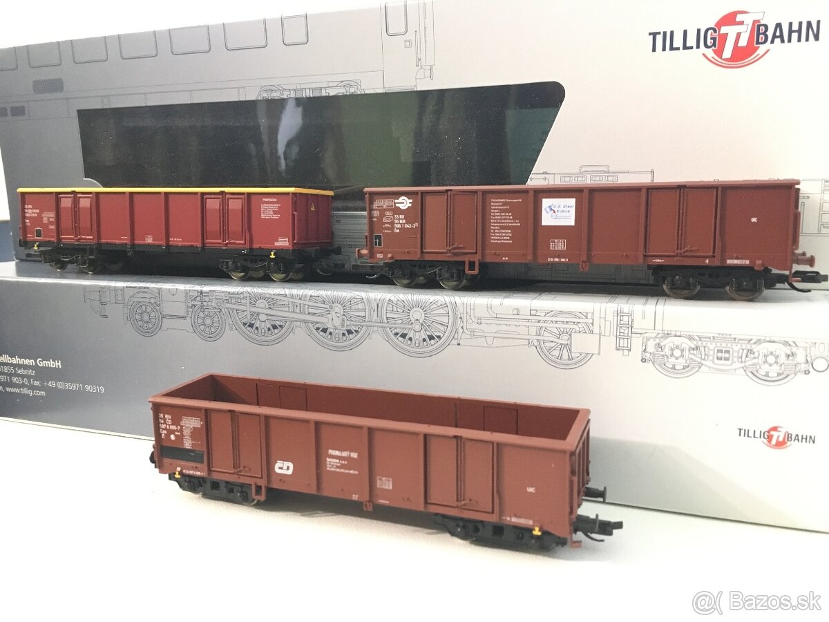Tillig vagóniky TT1:120