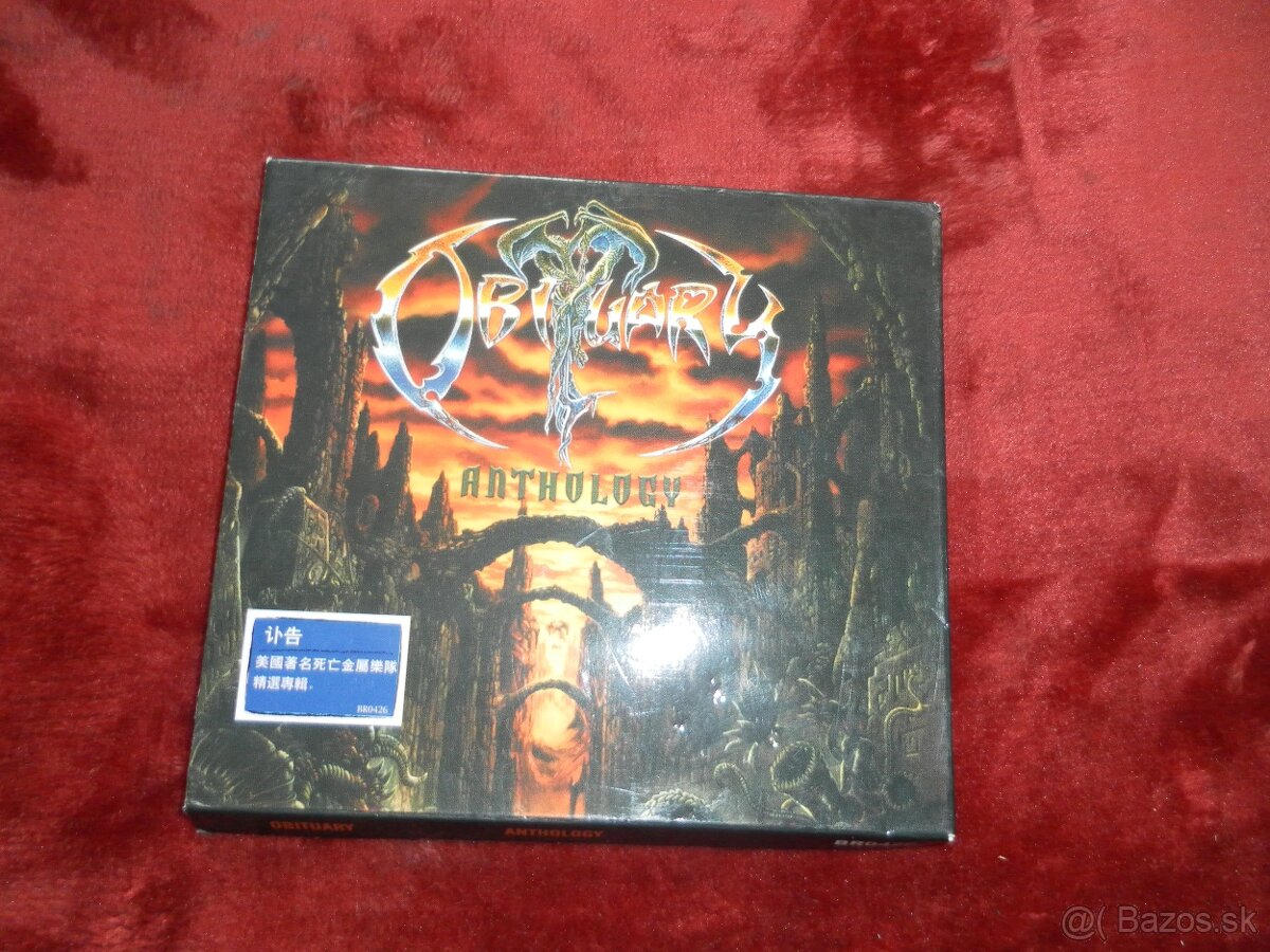 predám japonské vydanie cd Obituary - Anthology