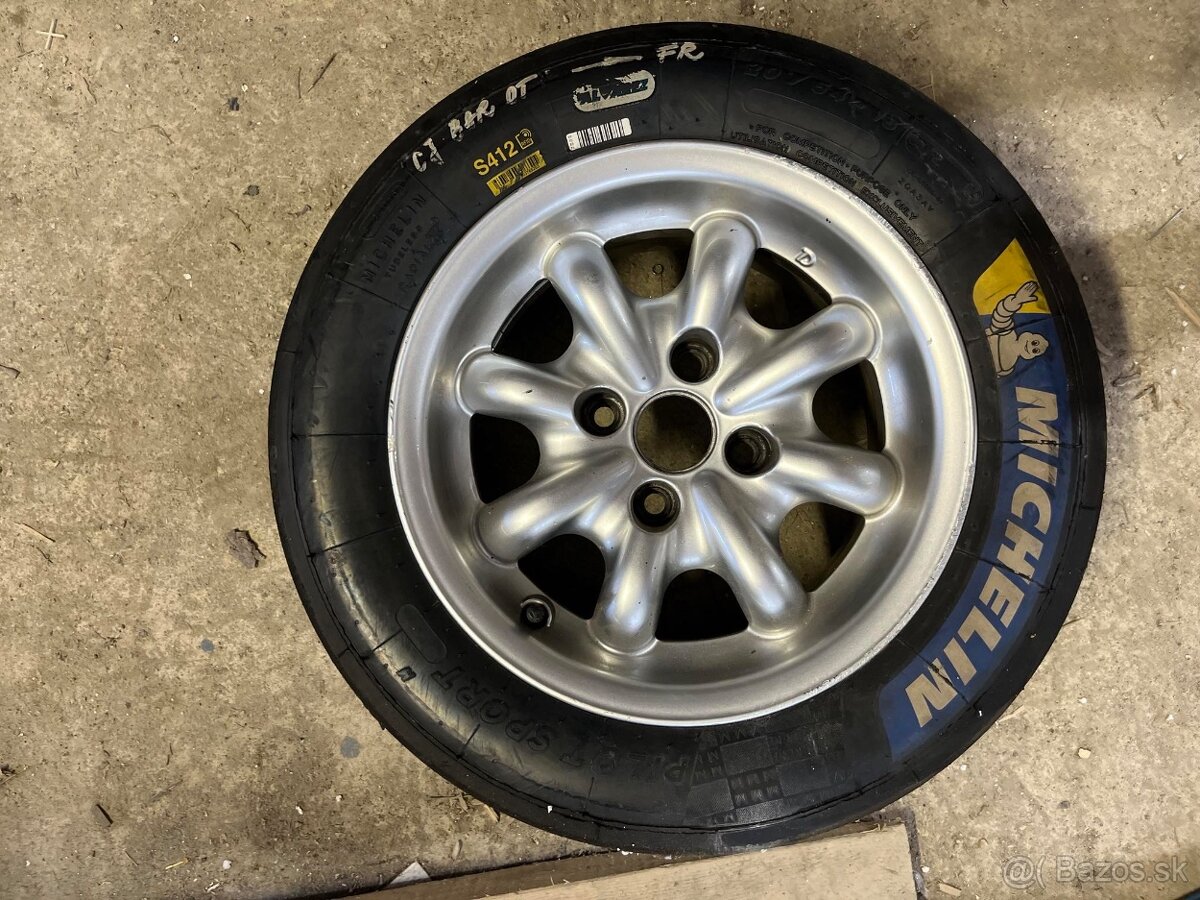 Slick Michelin s412 95% stav , Intra smoor r13