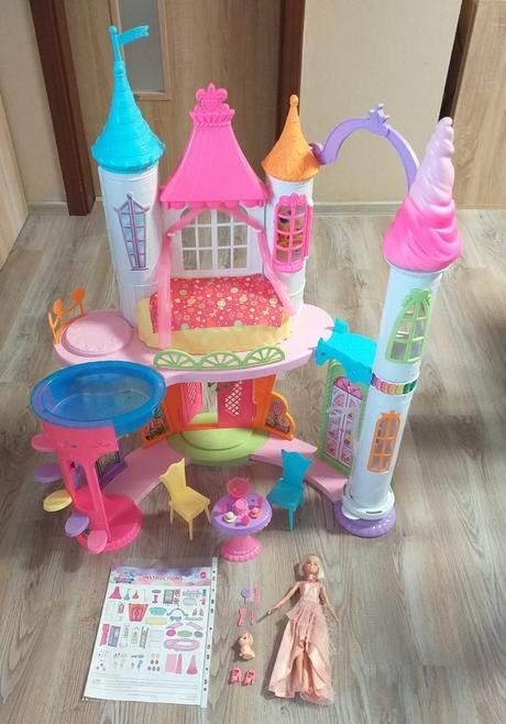 Barbie Dreamtopia-Zámok zo sladkého kráľovstva,bábika zdarma