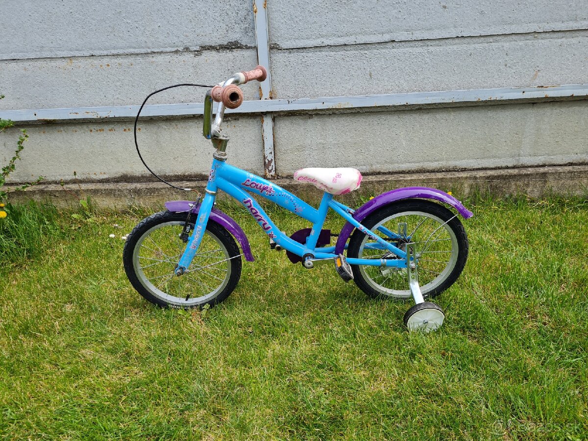 Dievčenský bicykel