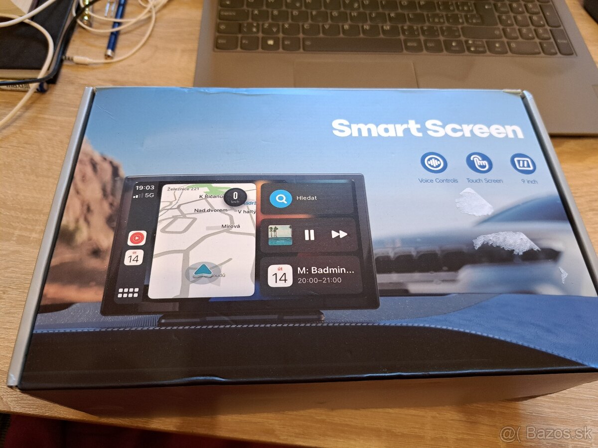 9-palc. bezdrôtová obrazovka s Carplay/Android - kamera