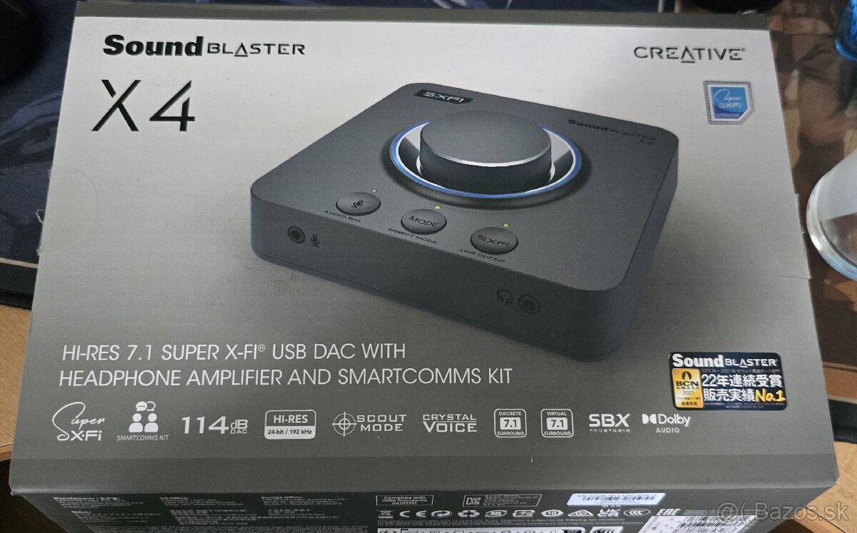 Creative soundblaster x4