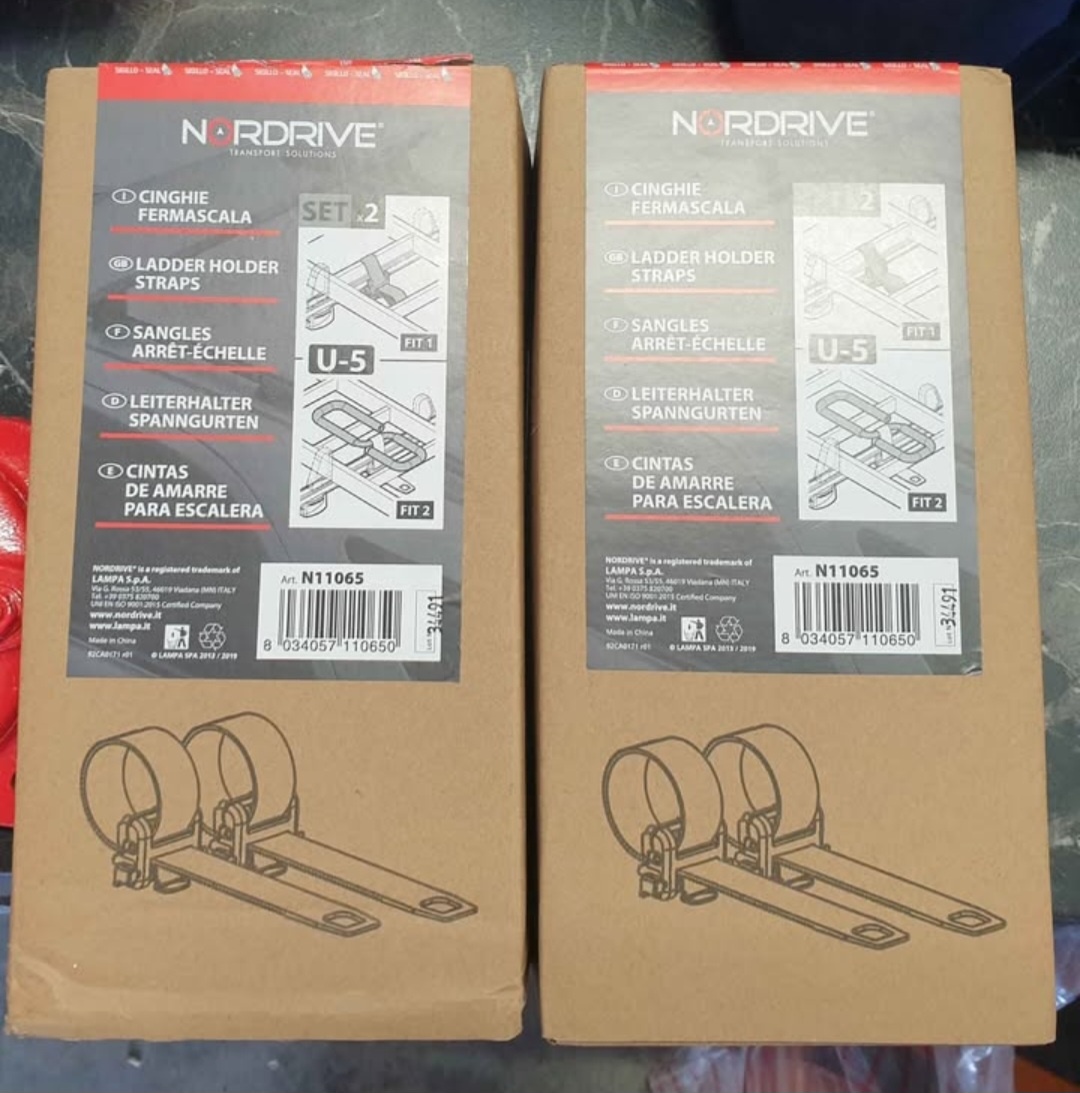 Nordrive fixačné popruhy 4ks