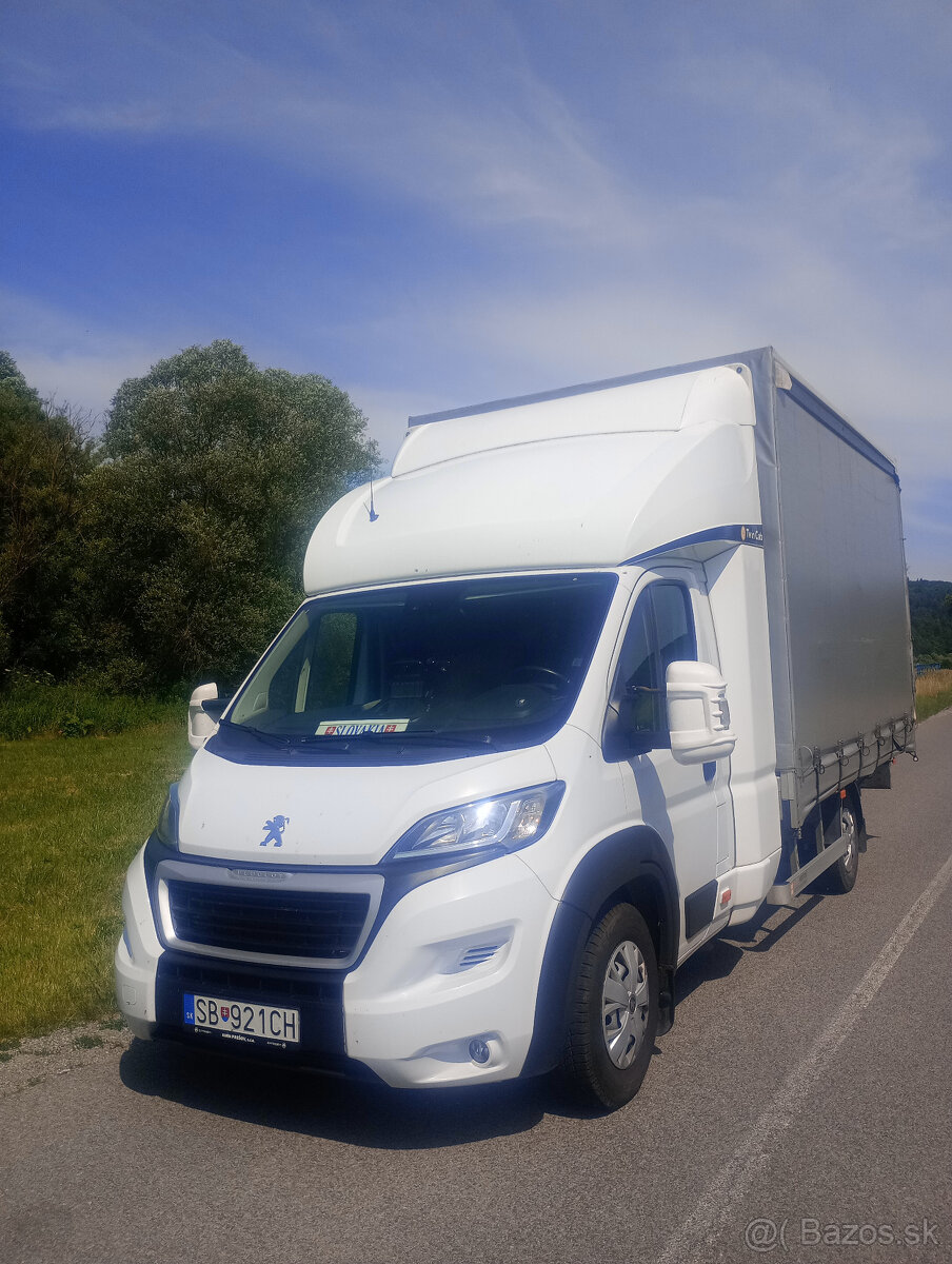 PEUGEOT BOXER TWIN CAB- PLACHTA