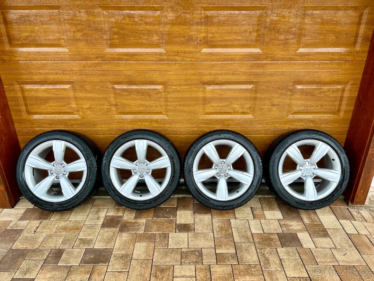 PREDAM SADU KOLIES 5×112 R18 PNEU 245/45 R18 Audi Allroad