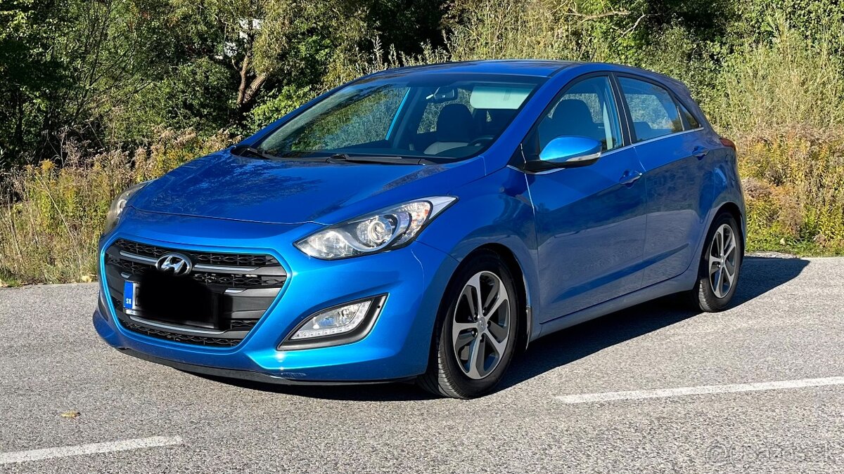 Hyundai i30 1.6 CRDi M6 2.majiteľ, nove v SR