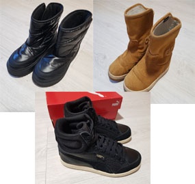 Puma, Bershka, Adidas