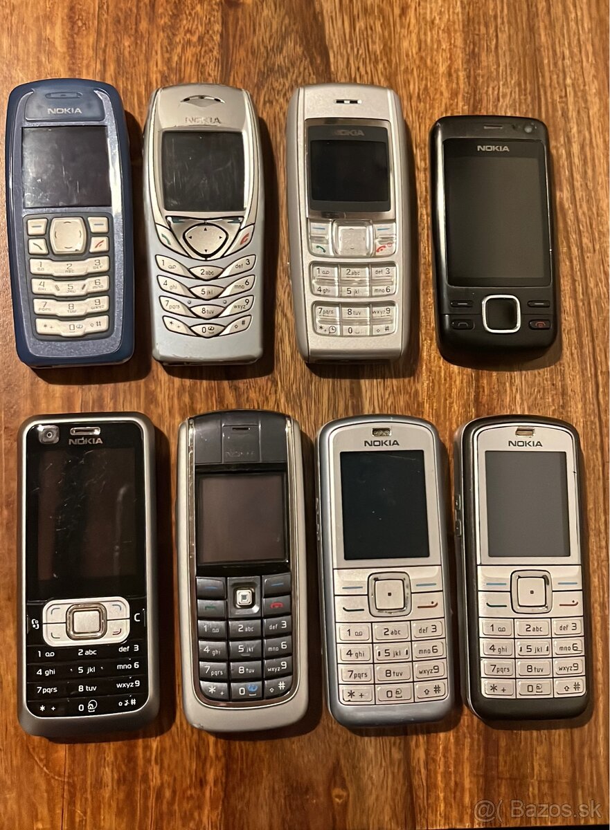 Nokia 3100, 6100, 1600, 6600i, 6120c, 6020, 6070