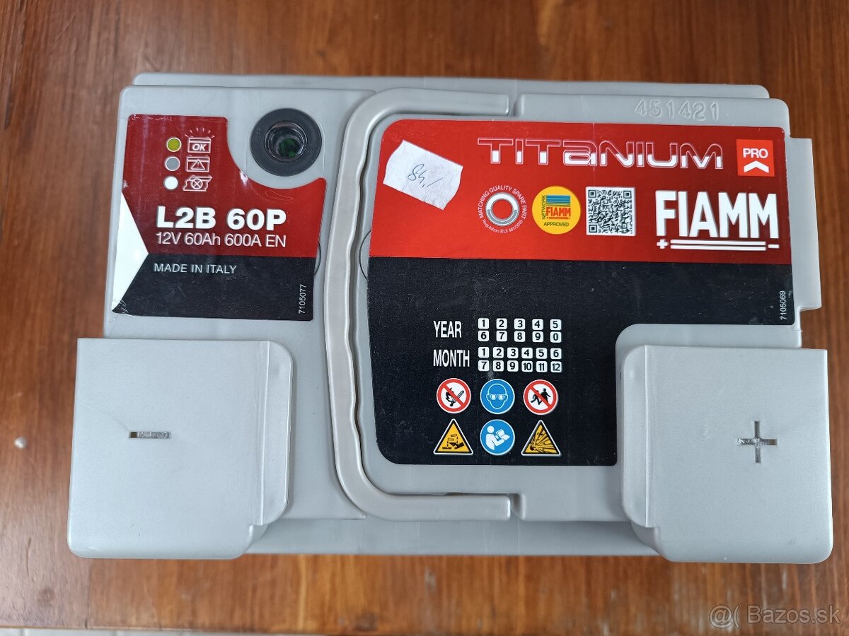 Predám novú autobatériu 60Ah