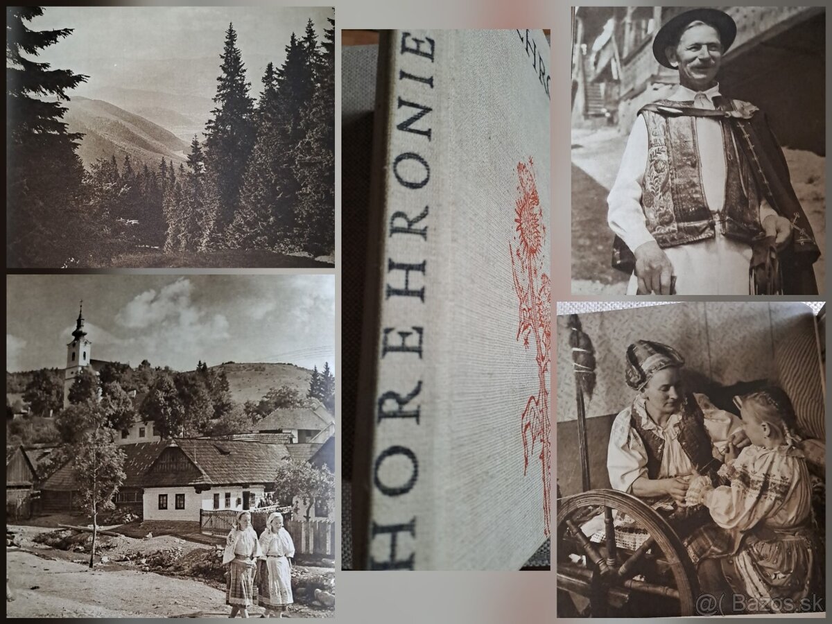 Horehronie, František Krasl, 1959, Osveta, 1.vydání