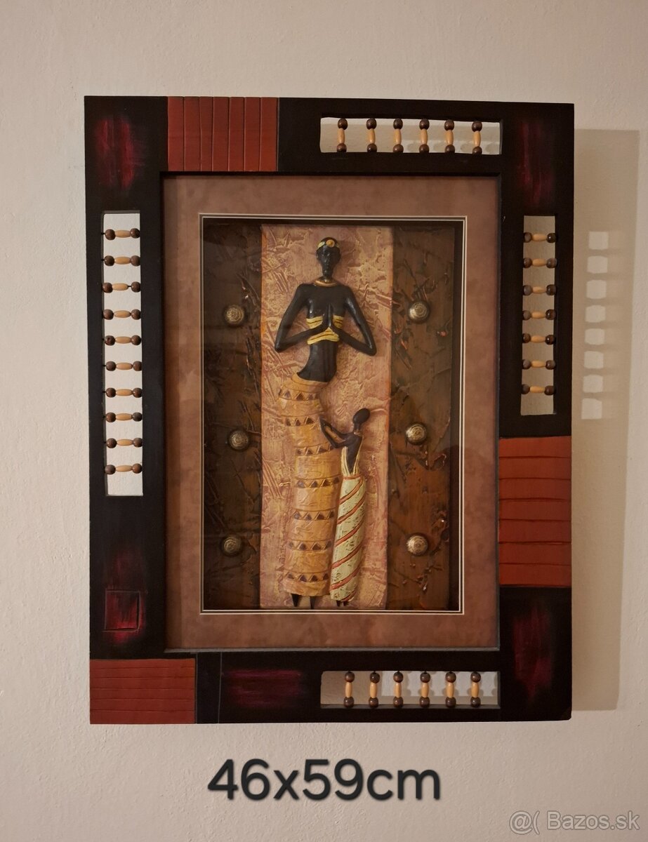 Obrazy s africkým motívom