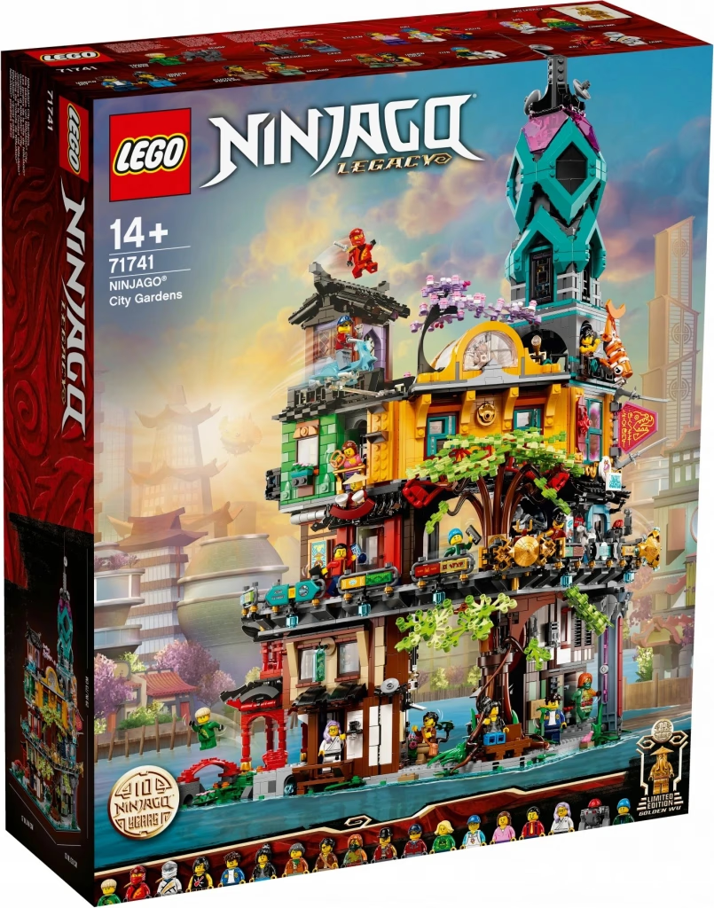 LEGO NINJAGO 71741 Záhrady v Ninjago City