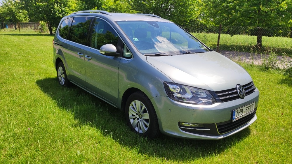 VW Sharan III 2.0TDI 103kw 4 Motion Highline 7mist CZ 2014