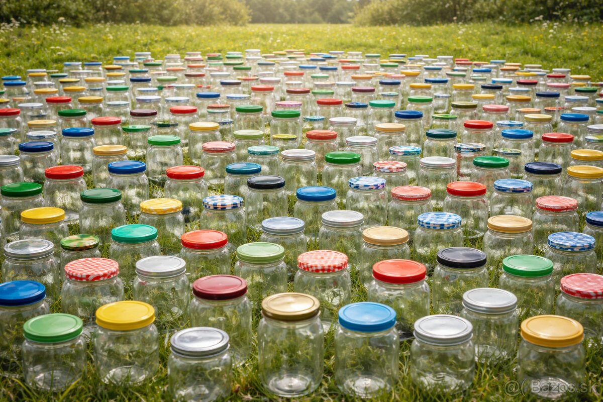 Zaváracie poháre 500 ks