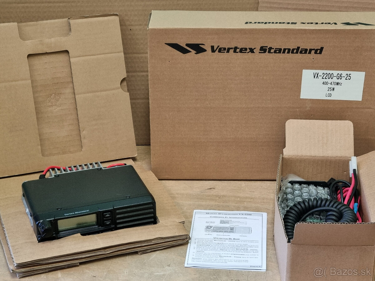 Predám vysielačku Vertex Standard VX-2200 UHF