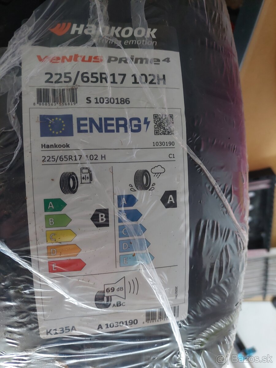 Nové letné pneumatiky Hankook 225/65r17 102H