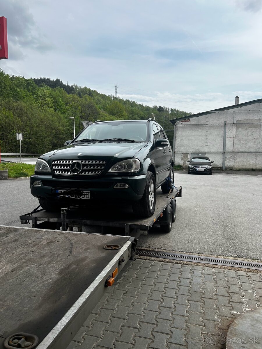 Rozpredam mercedes ml 270cdi