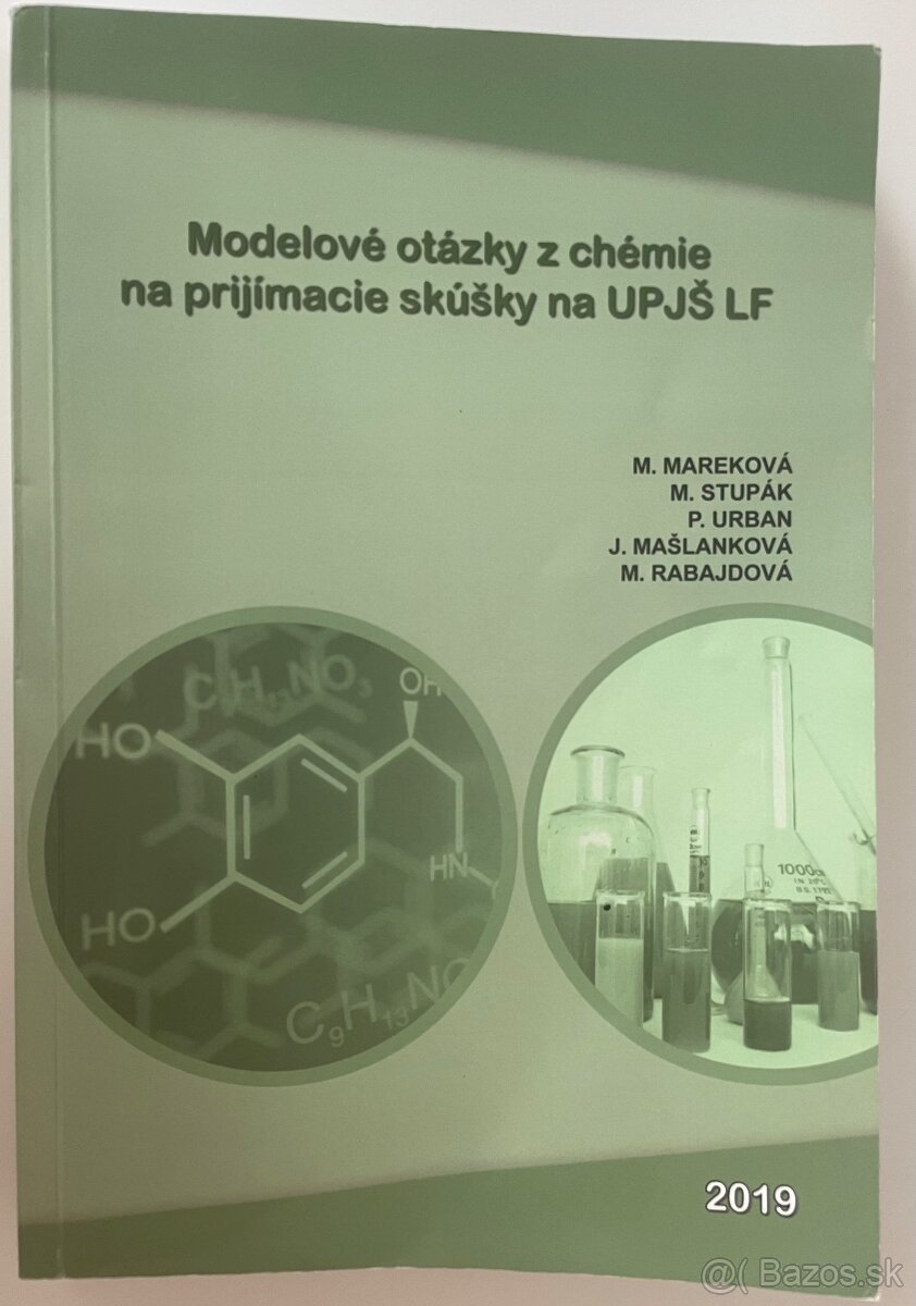 Modelové otázky UPJŠ LF Chémia