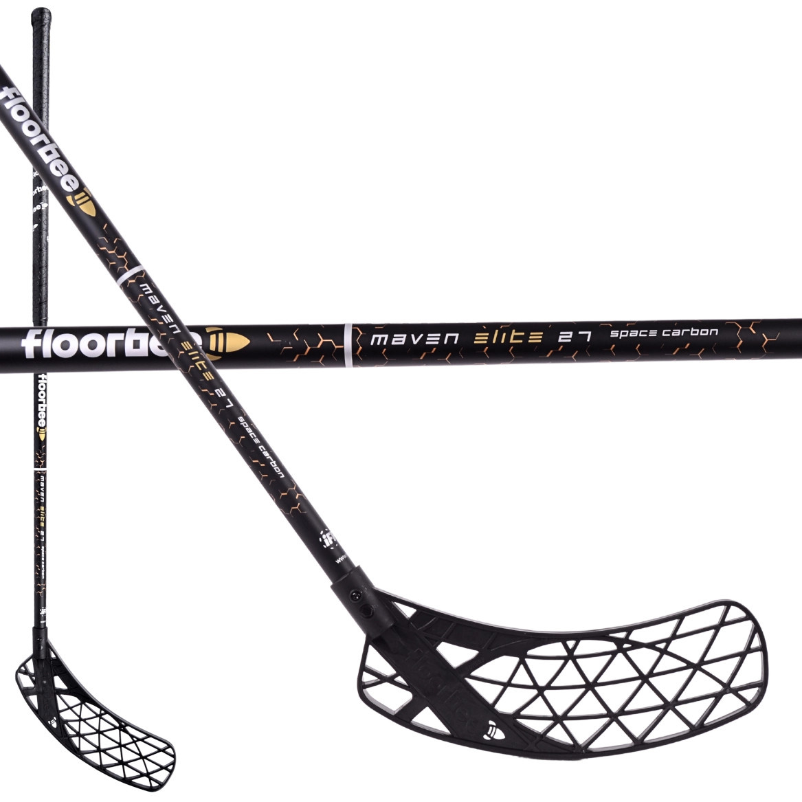 Florbalové hokejky - FLOORBEE MAVEN ELITE 27 Space Carbon