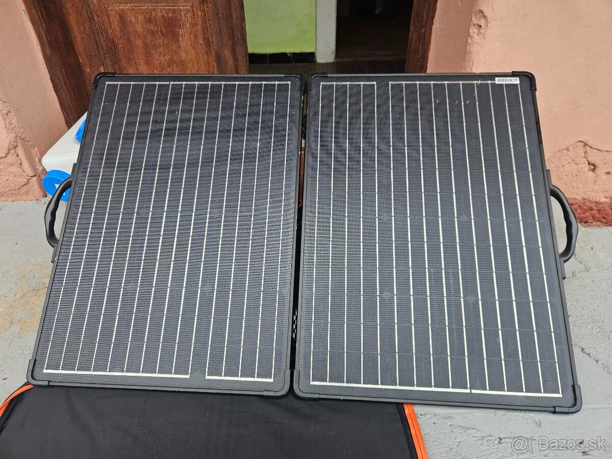 PRENOSNÝ SOLÁRNY PANEL 120W – MONOKRYŠTALICKÝ ⚡