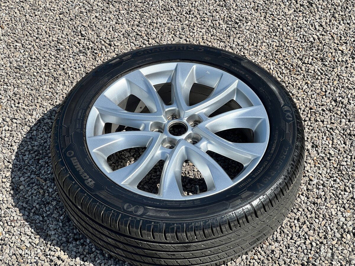 Originál disky Mazda R19 5x114,3 + letné pneu