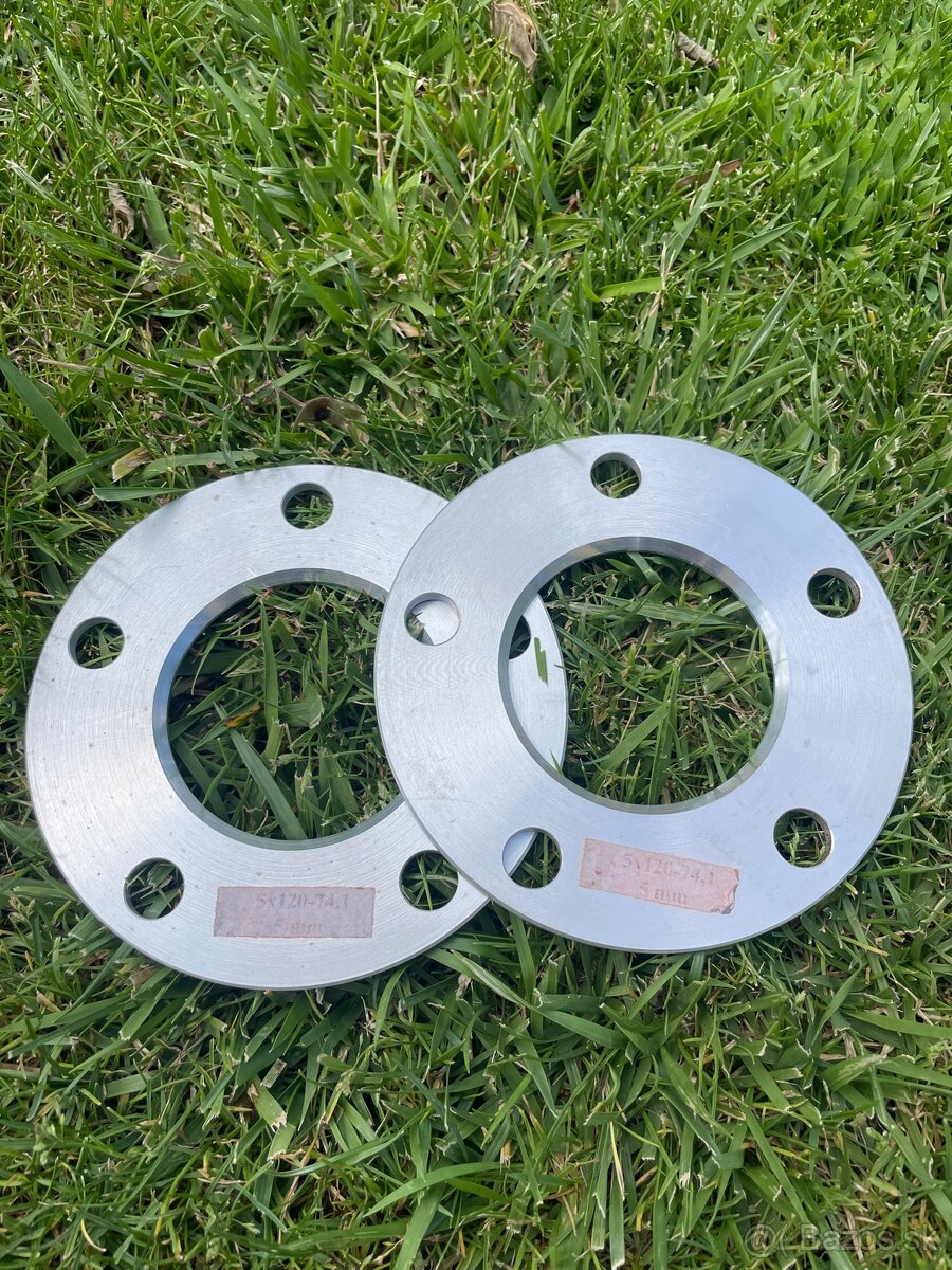 Podložky BMW 5mm 5x120 2ks NOVE