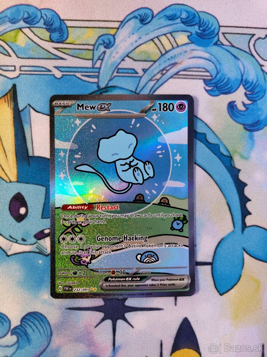 Pokemon karta Mew ex (PAF 232)