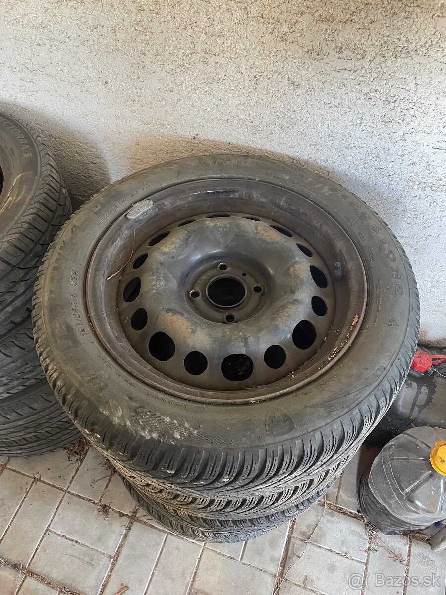 R16 plechove disky citroen