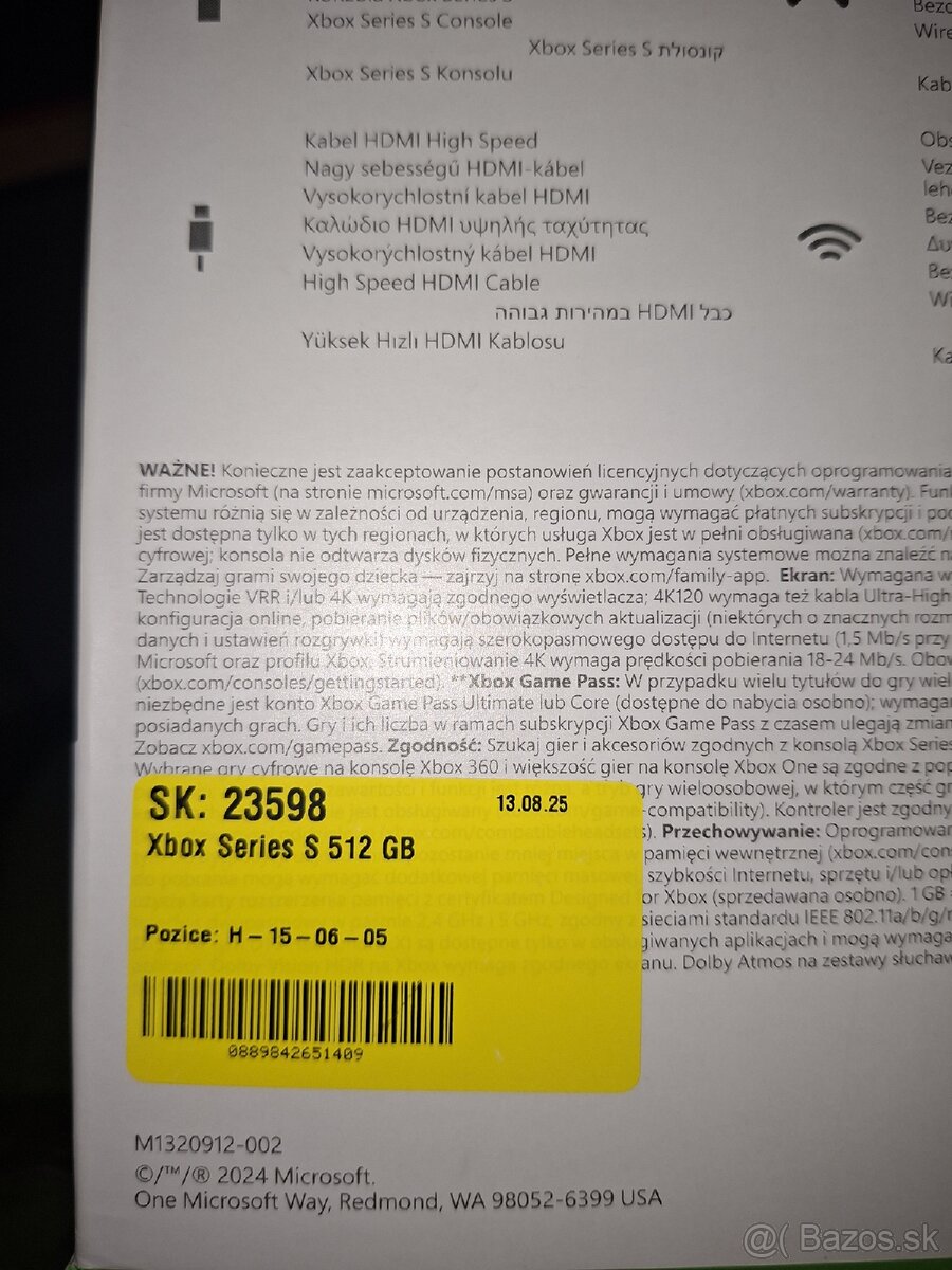 Xbox series s