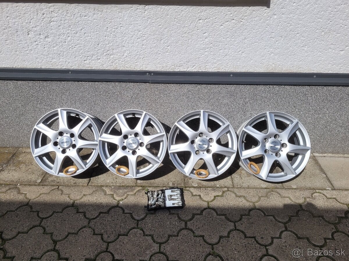 Elektróny 5x112 r15 hliníkové disky, Alu disky