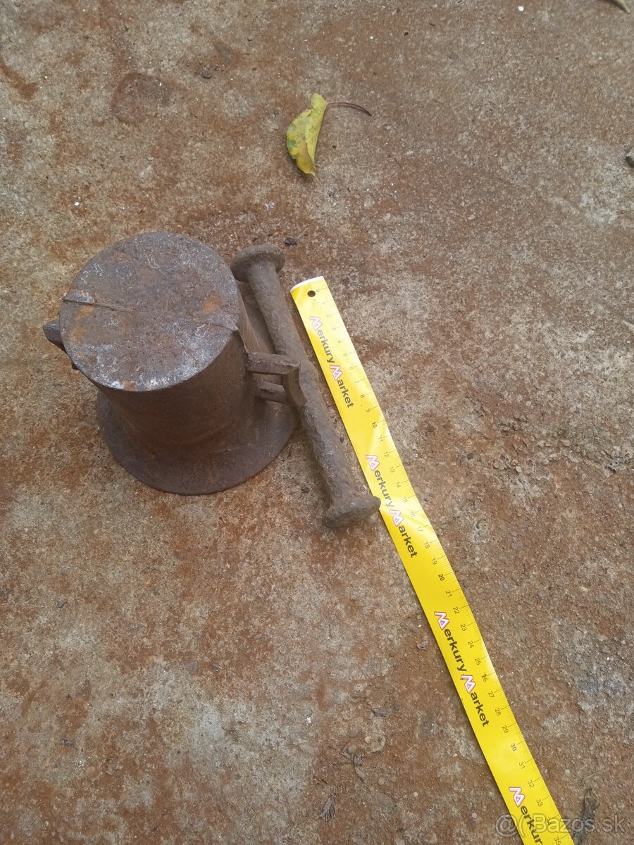 Mažiar s tlcikom vahy