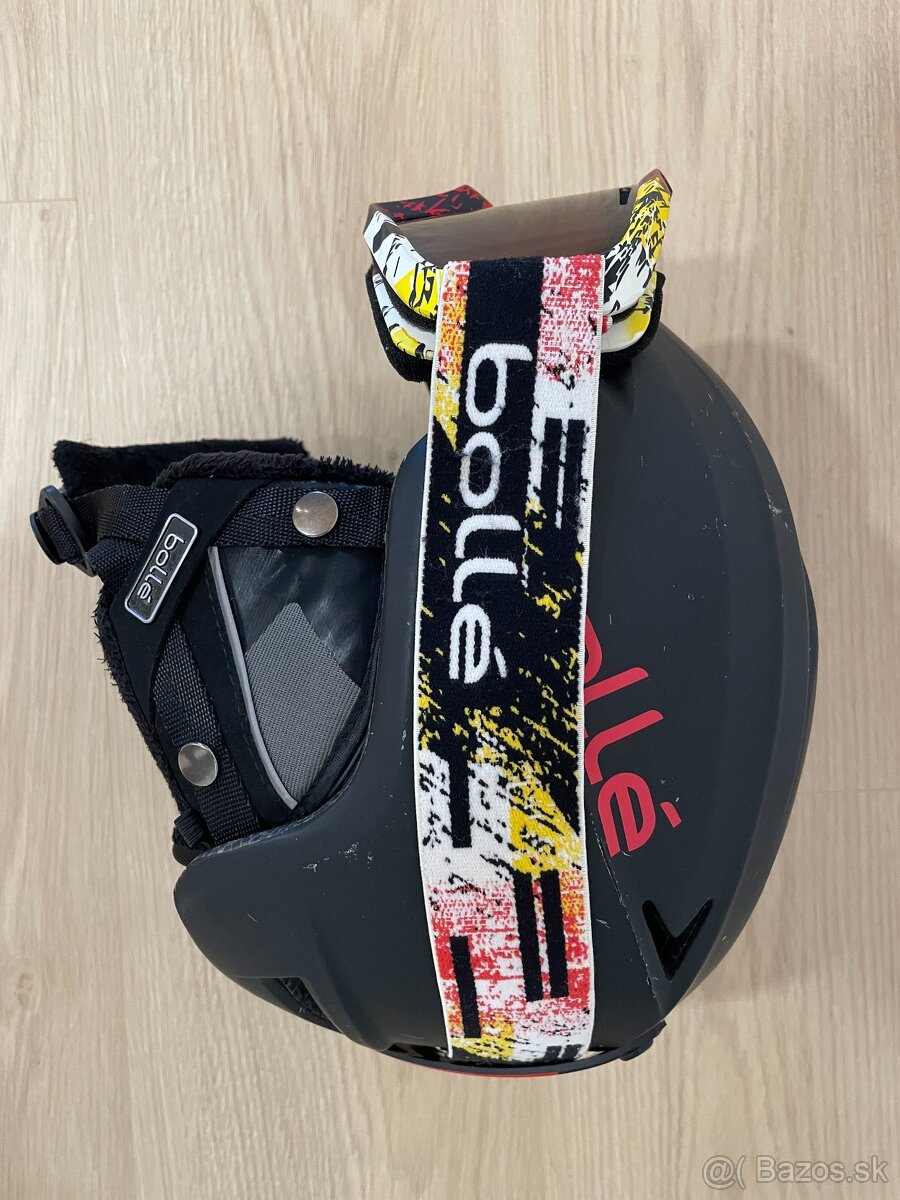 Lyžiarska prilba dámska Bollé s okuliarmi Bollé