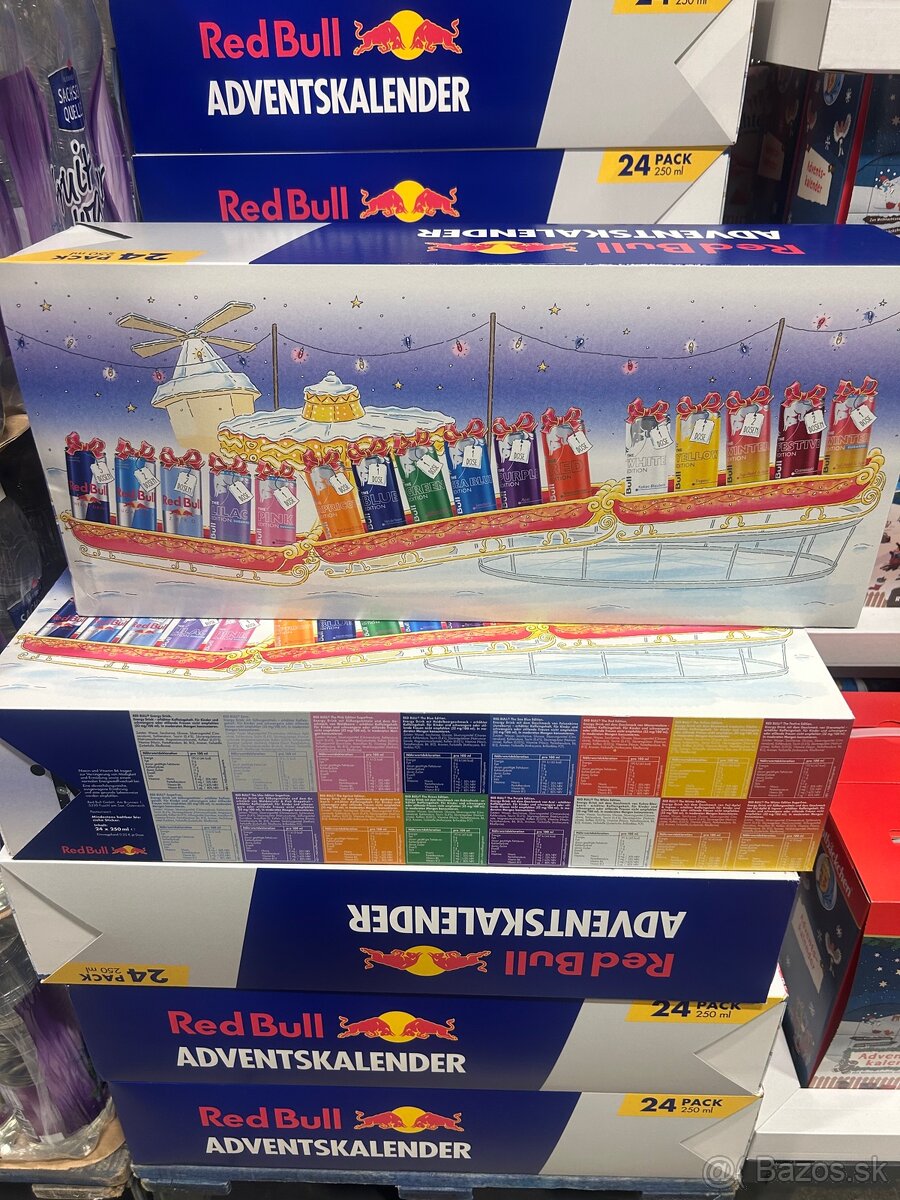 Red Bull adventný kalendár nemecky
