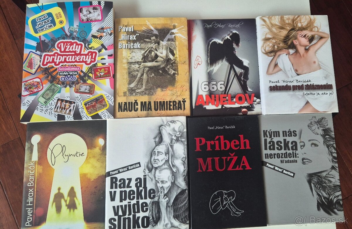 Knihy od Pavla "Hirax" Baričáka