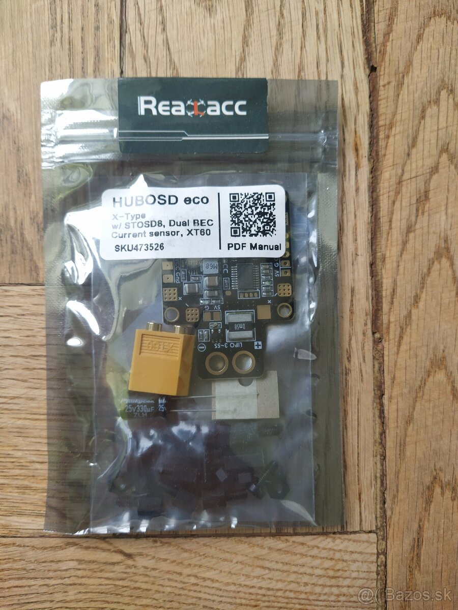 Doska na FPV: Realacc / Matek HUBOSD ECO