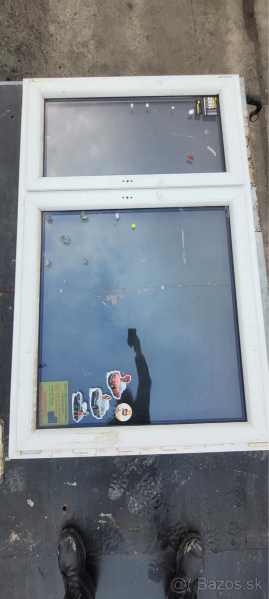 Plastové okno biele