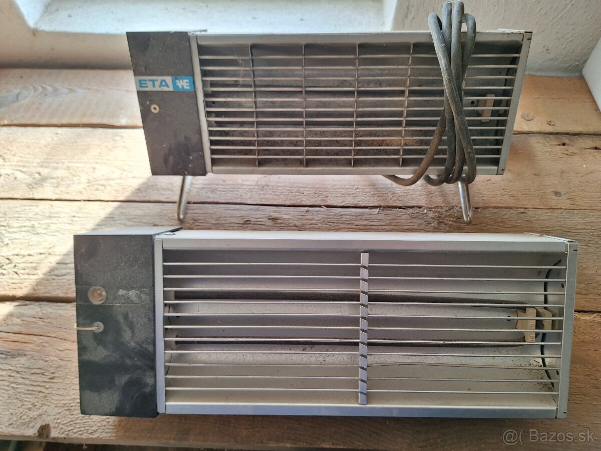 Retro elektricky ohrievac - 1 kus
