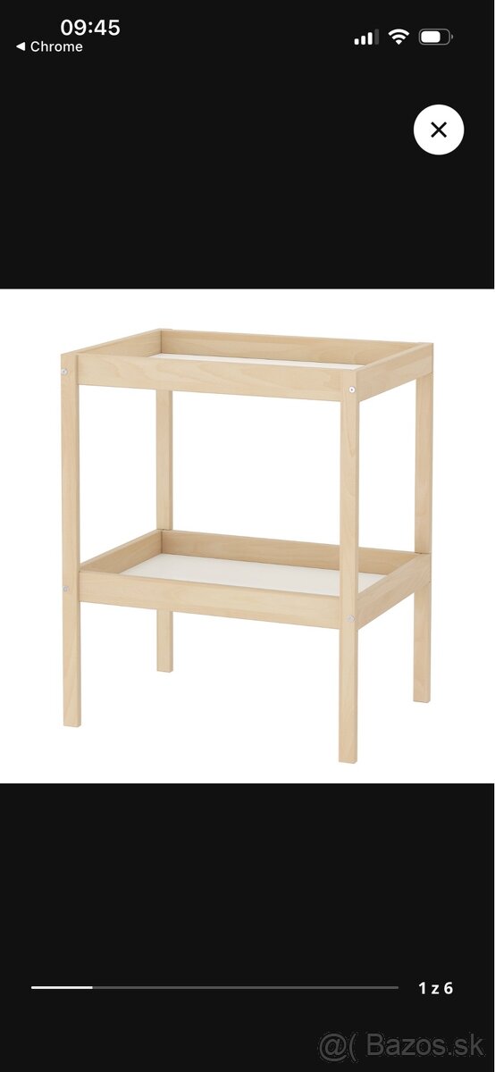 Prebalovaci pult ikea