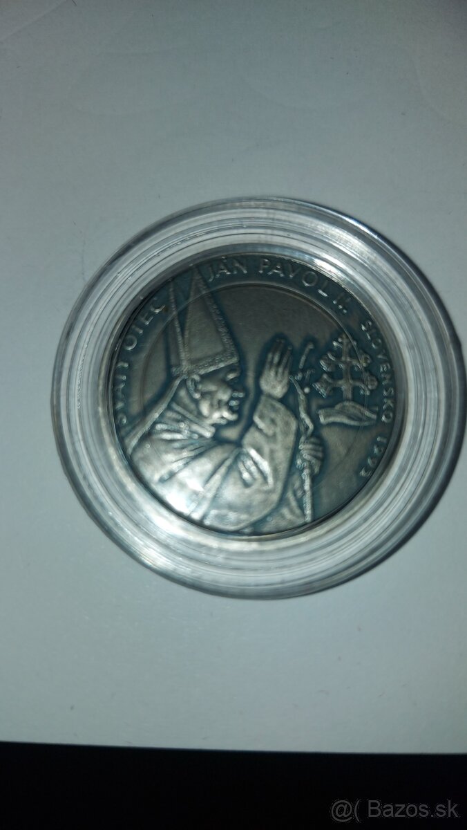 Vzácna minca Ján Pavol  Ii