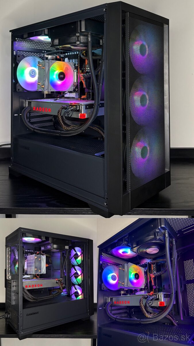 Intel 14jadro/28vlakno, Vega 64 8gb, 16GB RAM, 256gb+1tb