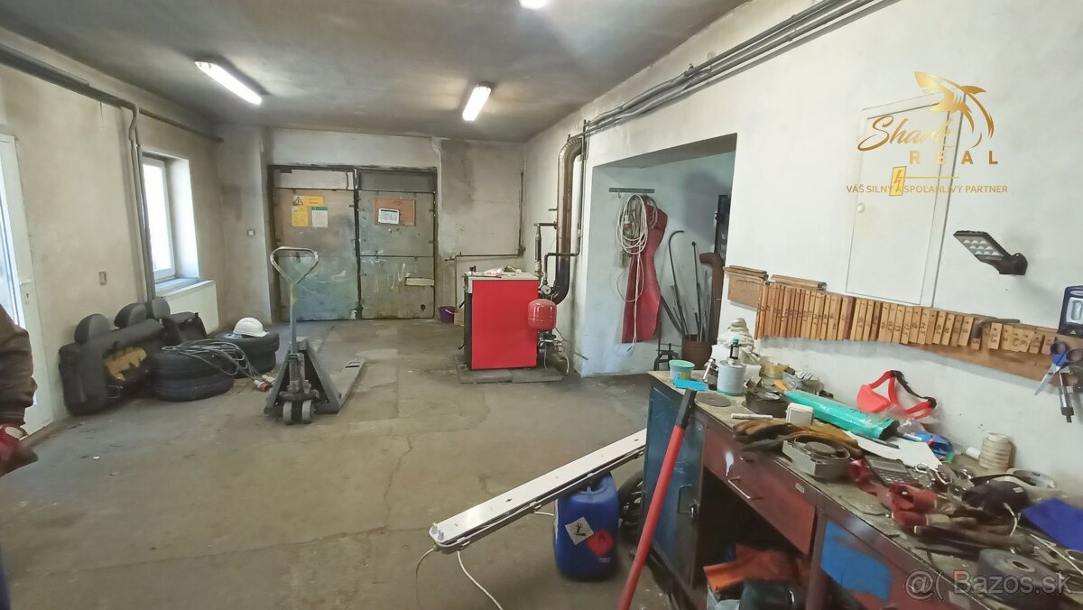 Zaujímavý objekt vhodný na podnikanie v obci Vyhne