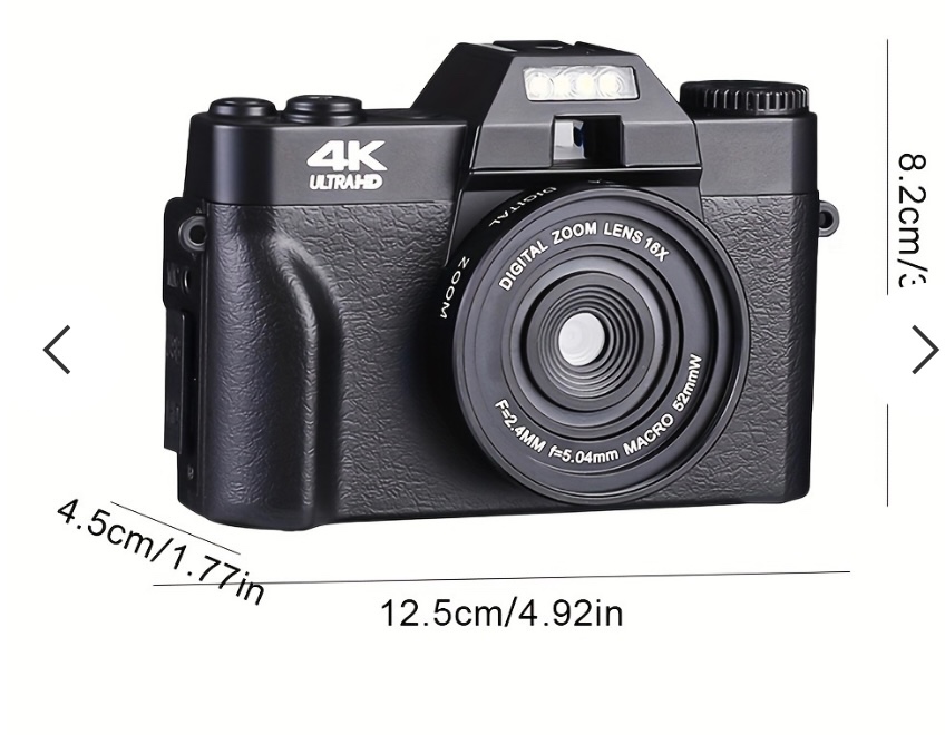 Fotoaparát Lingda 4 K ultra , videokamera
