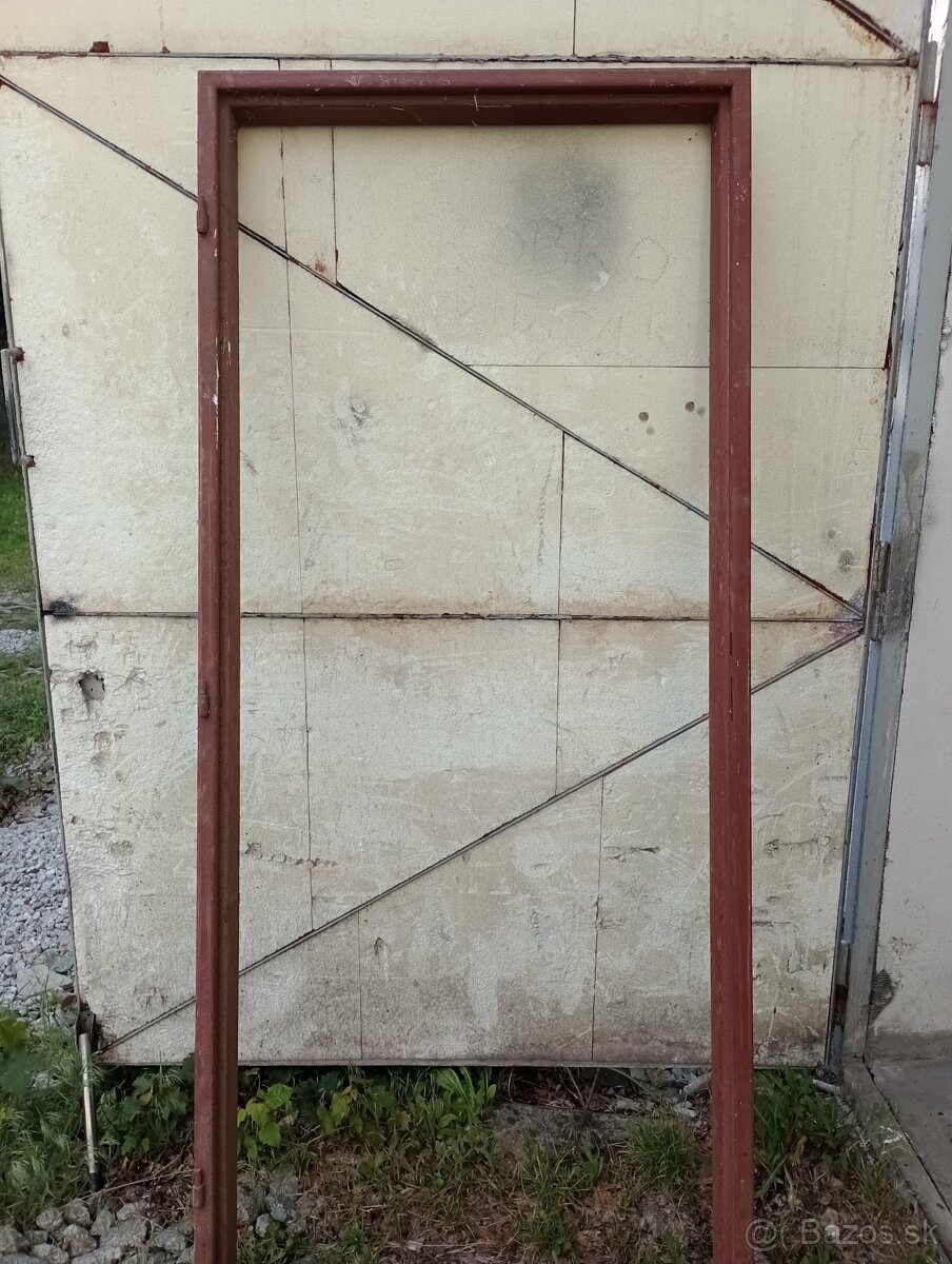 Predám kovovú zarubnu 80 CM prava