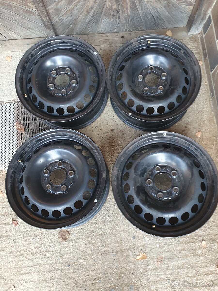 Disky plechove 5x112 R15 Na Mercedes trieda A,B