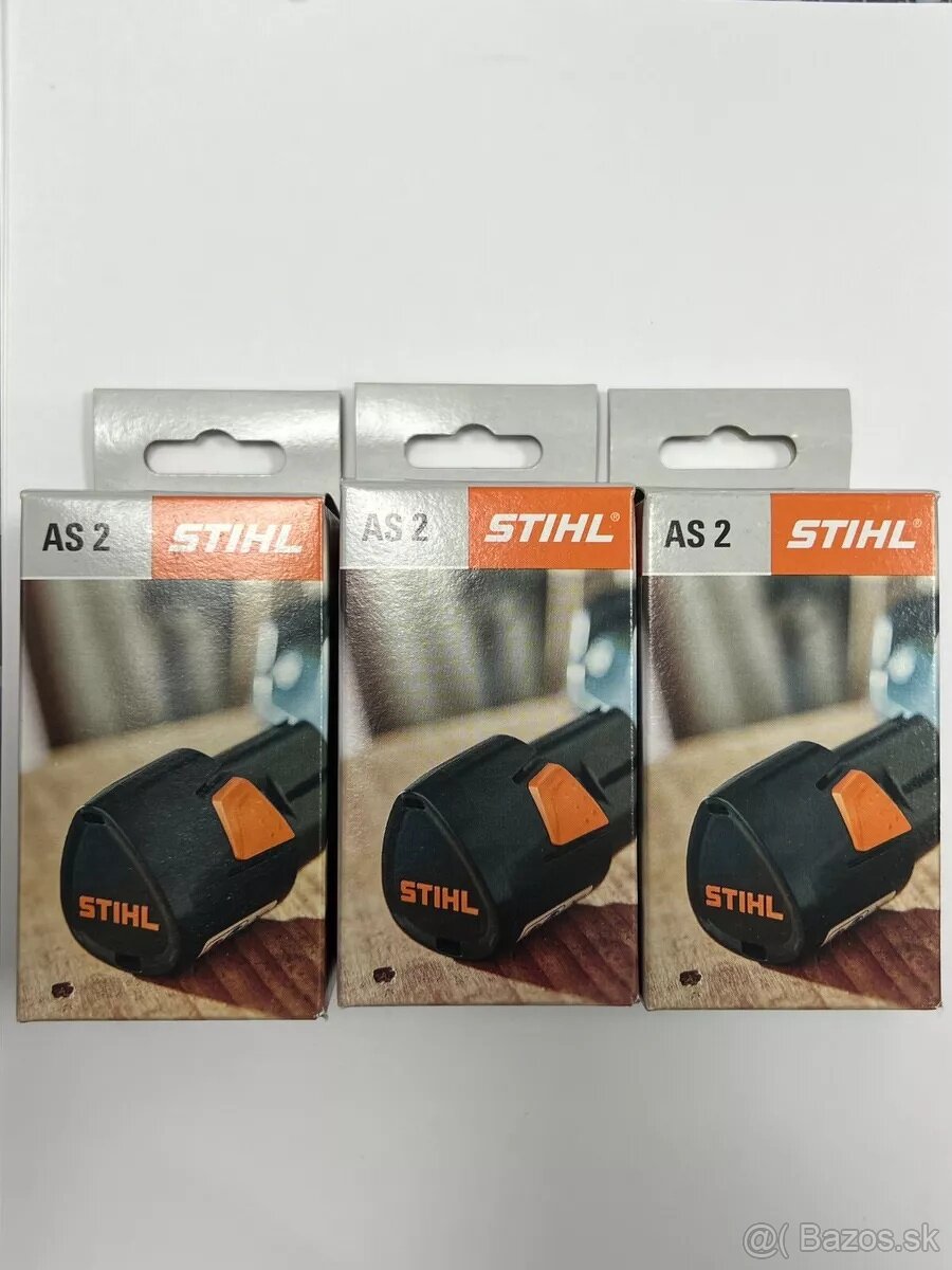 Nové Aku baterie Stihl AS 2 s fakturou
