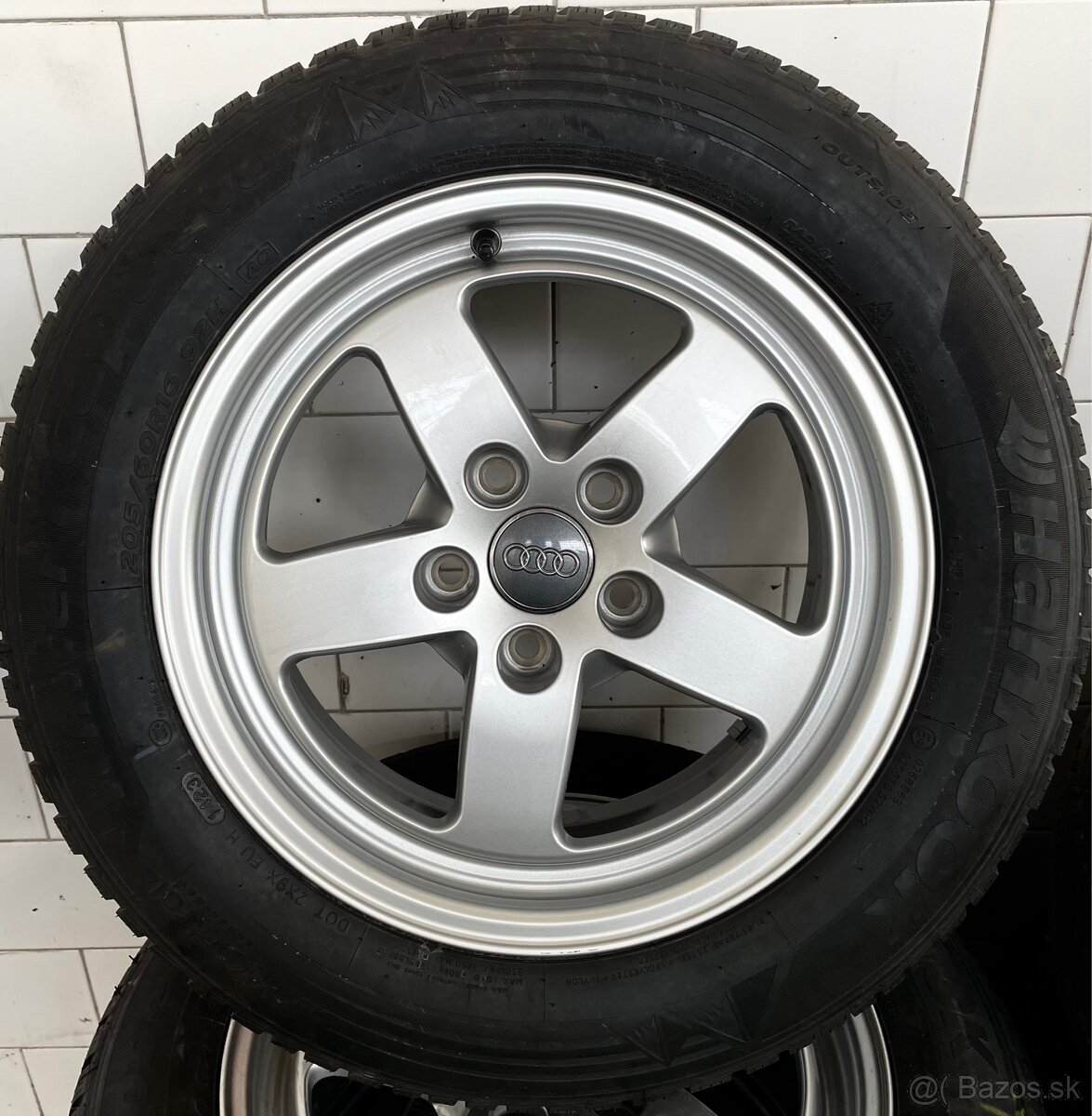 5x112 R16 7J ET35 Audi + 205/60 R16 Hankook
